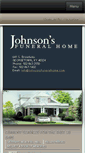 Mobile Screenshot of johnsonsfuneralhome.com